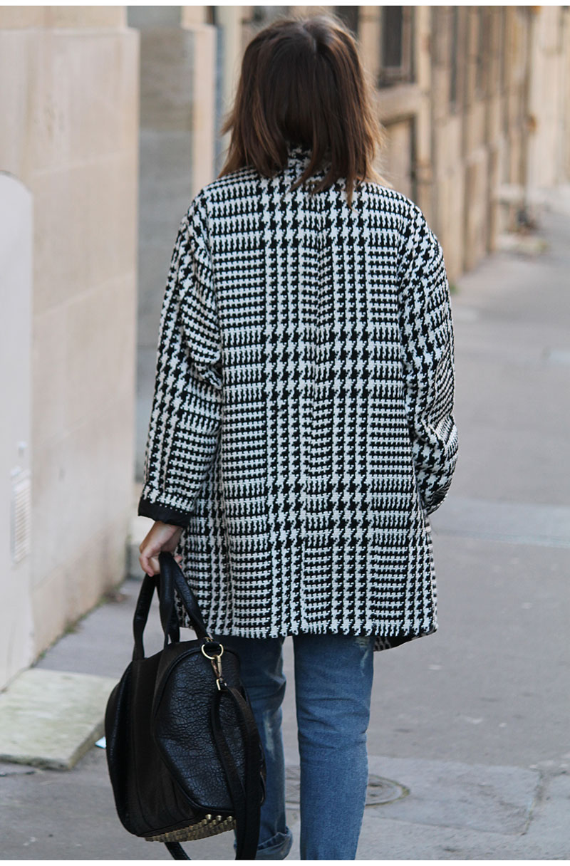 Manteau pied de poule – N O H O L I T A