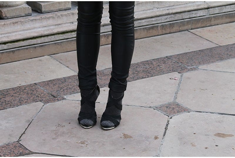 escarpins avec chaussettes